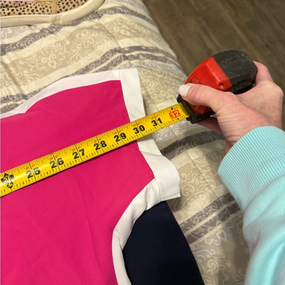 Women's Pink and White Top - Picture 12 of 12